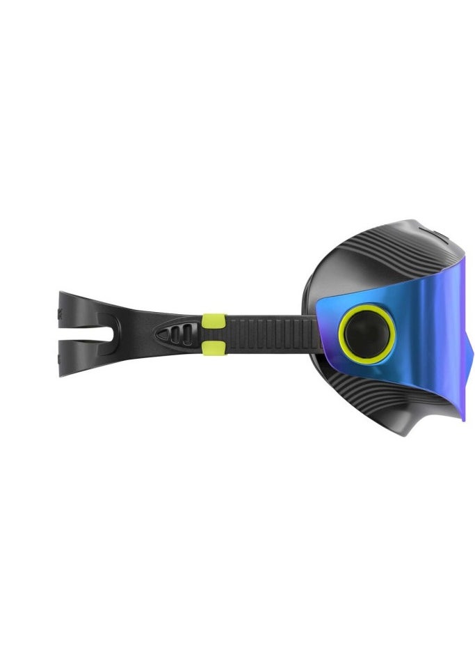 أكواسفير قناع السباحة Aquasphere Defy Ultra، عدسة سوداء زرقاء  - Image 2