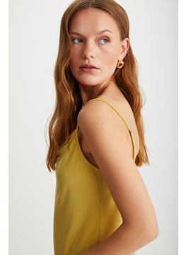 GRIMELANGE Helinna Women's Saffron Yellow Blouse  - Image 4
