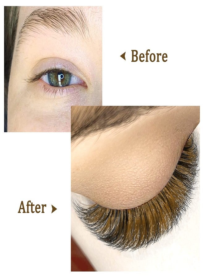 QUEWEL Colored Lash Extensions Easy Fan Volume Lashes Brown Lash Extensions 0.07 C Curl 9-16mm Mixed Tray 3D 5D-20D Rapid Blooming Flower Self Fanning Mega Volume Eyelash Extensions (Brown .07 C 9-16mm) - Image 5