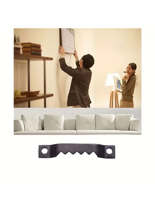 50 PCS Small Sawtooth Picture Hangers Metal Frame Hangers For Wooden Frames Paintings Artwork Craft Black - Image 5