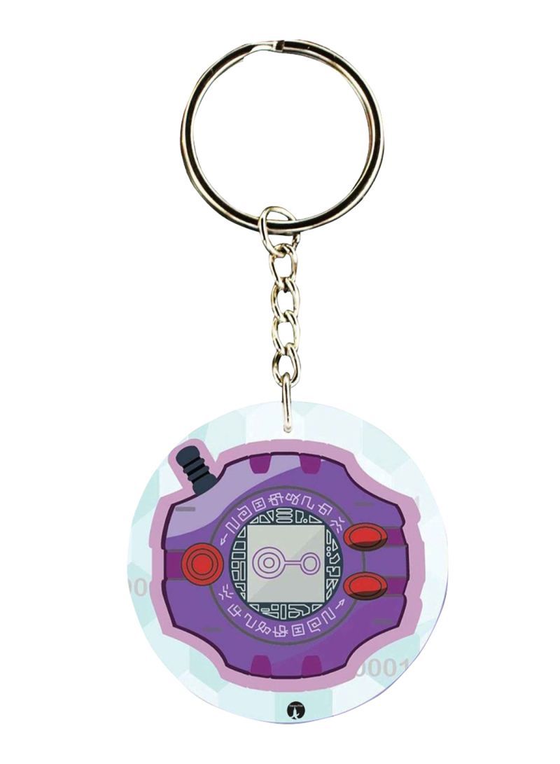 RKN Anime Digimon Printed Keychain