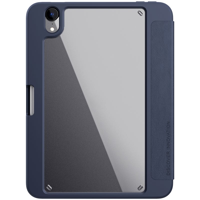 Nillkin For Ipad Mini 6 Horizontal Flip Tablet Case With Holder & Pen Slot & Sleep / Wake-Up Function(Blue) - Image 3