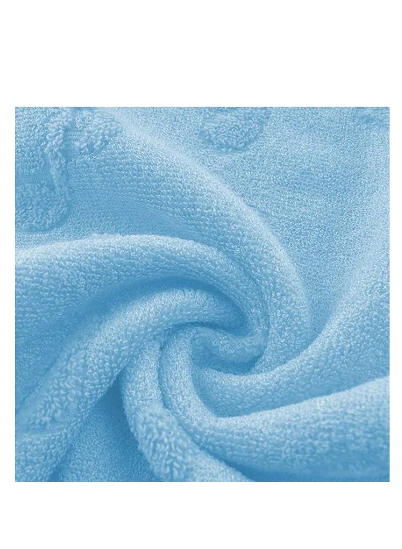 STAR BABiES Star Babies - Combo Pack of 2- Scented Bag Pack of 5 (75 Bags w/Dispenser) with Bamboo Towel - Blue - Image 4