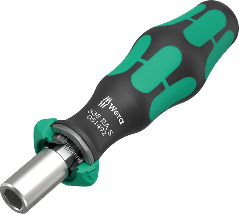Wera WERA - 05051492001-838 RA S Bitholding Screwdriver with Ratchet functionality, 1/4", 1/4" x 102 mm  - Image 1