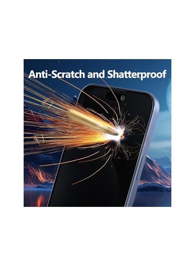 PROMASS Privacy Glass Screen Protector for iPhone 16 Pro max, Anti-Spy, Tempered, 9H Hardness (IPhone 16 Pro max) - Image 4