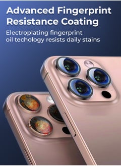 glassology iPhone 16 Pro Max Lens Guard Scratch Resistant Anti-Fingerprint Camera Protection (Black)  - Image 4