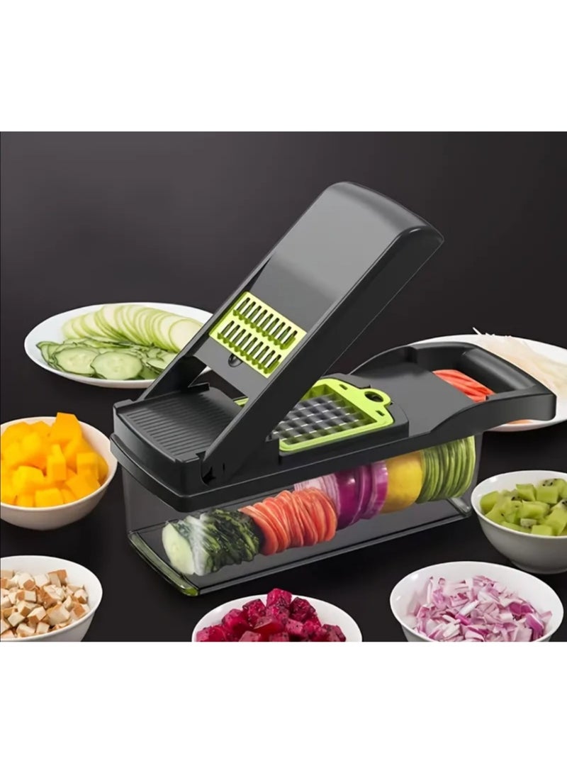 Multifunctional vegetable chopper for home kitchen, restaurant, grater, slicer for onions - Image 2