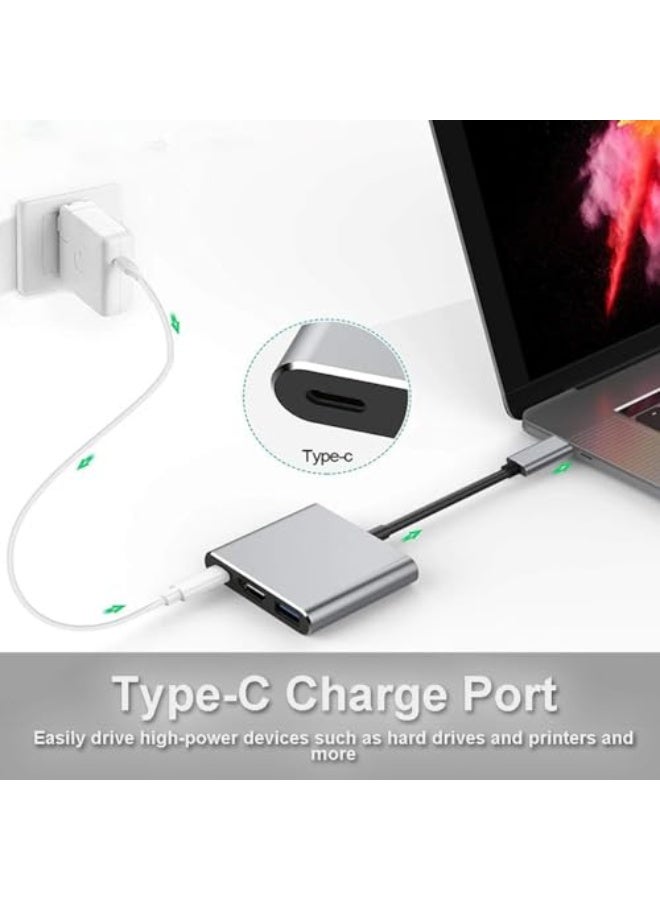 USB C to HDMI Adapter for iPhone, Type C to 4K HDMI Adapter with 100W PD  USB 3.0 Port Multiport Digital AV Converter for MacBook Pro/air, iPad Pro/air, iPhone 15, Tablets, Switch and USB-C Device - Image 5