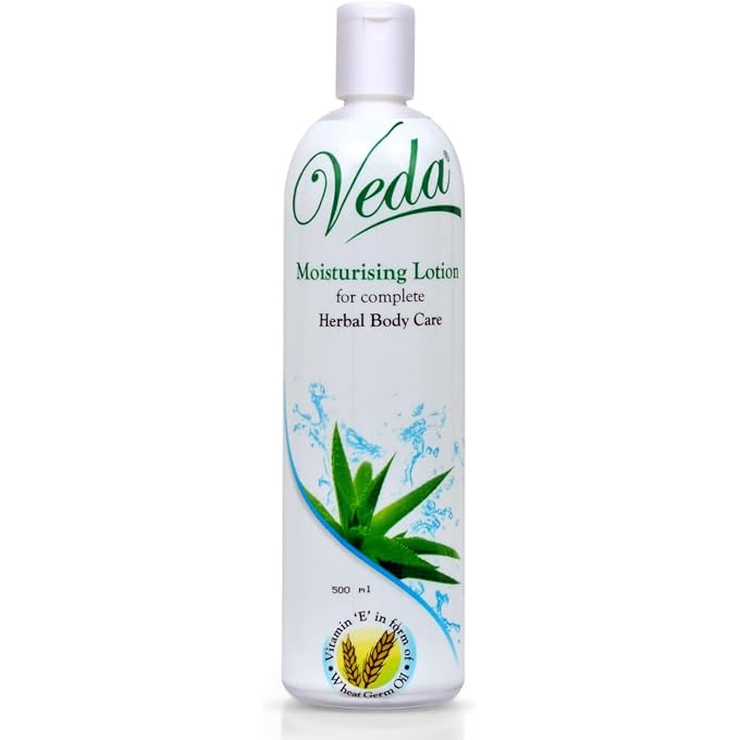 VEDA Moisturising Body Lotion for Complete Herbal Body Care, 500ml - Image 1