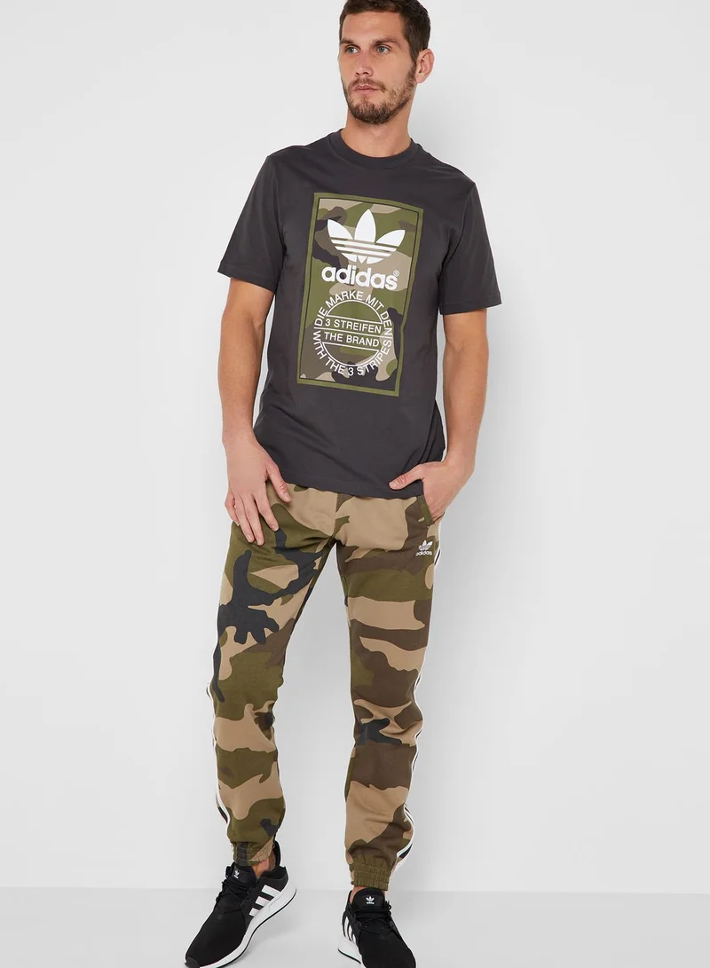 adidas Originals Camo Fleece Sweatpants