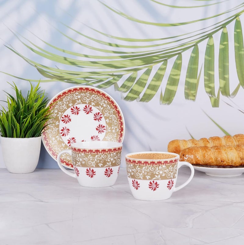Dandy lines England by DATA Dandy Lines Royal Cups and Saucers Udaipur 53019 Pack of 12 - Image 5
