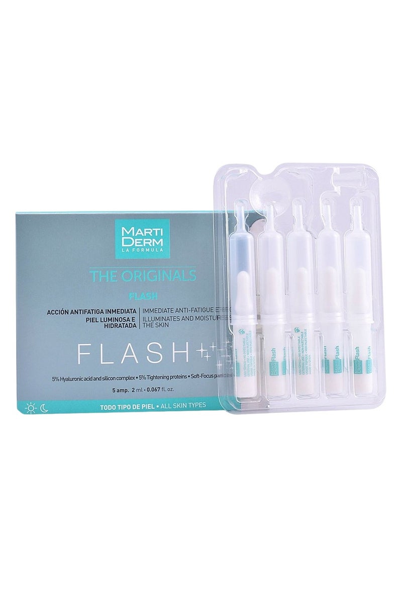 Martiderm The Originals Flash Ampoules Stunning Skin Effect 5*2ml - Image 2