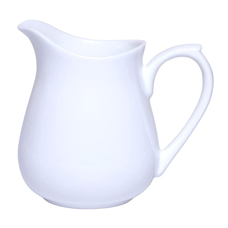 Mirakii 325 ml Porcelain Sauce Boat or Tea or Gravy Pot with 60 ml Creamer Milk Pot Microwave and Dishwasher Safe (Mirakii 86) - Image 5