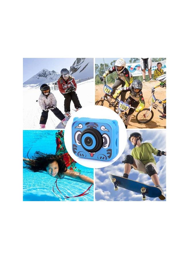 null - Kids Digital Video Camera,Action Sports Camera 1080P 12MP Waterproof 30M Built-in Lithium Battery New Year Present - Image 1