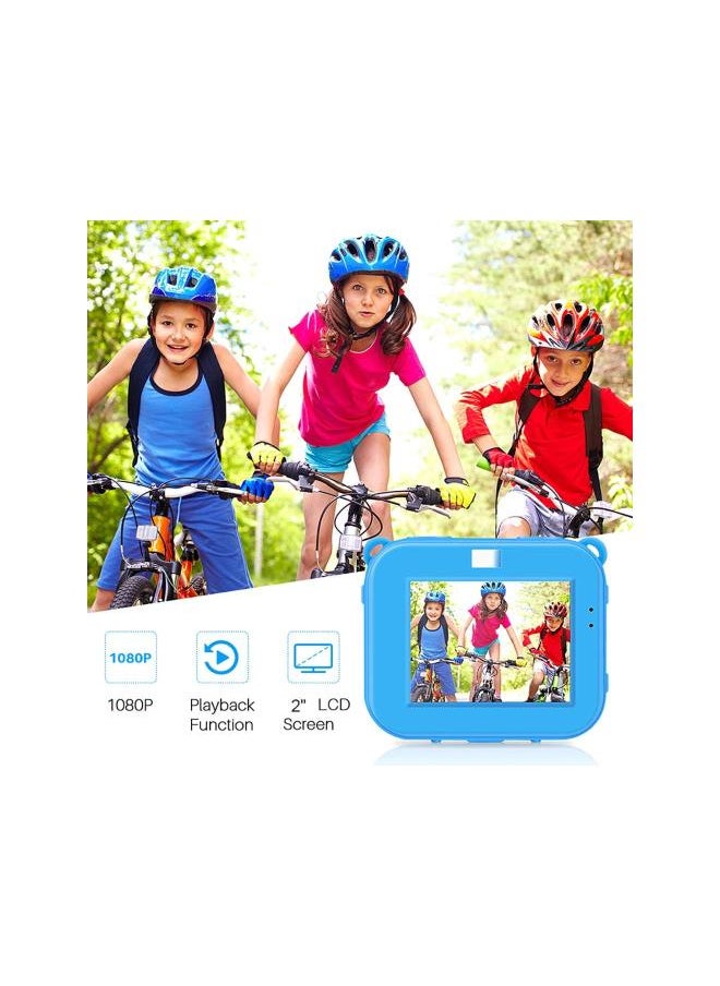 null - Kids Digital Video Camera,Action Sports Camera 1080P 12MP Waterproof 30M Built-in Lithium Battery New Year Present - Image 1