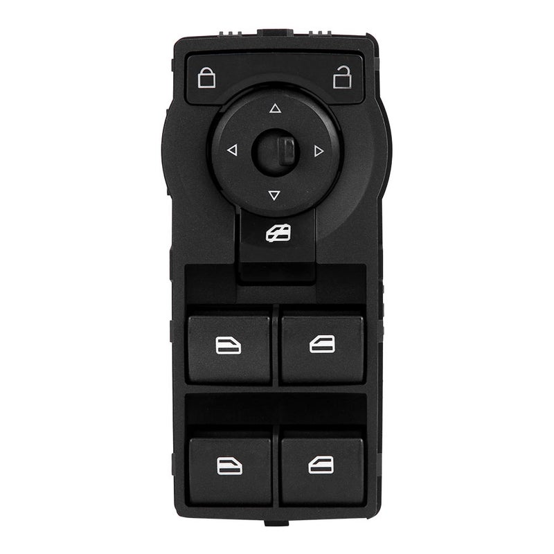 Black Master Power Window Control Switch with Red Illumination for Holden Commodore VE - Image 5