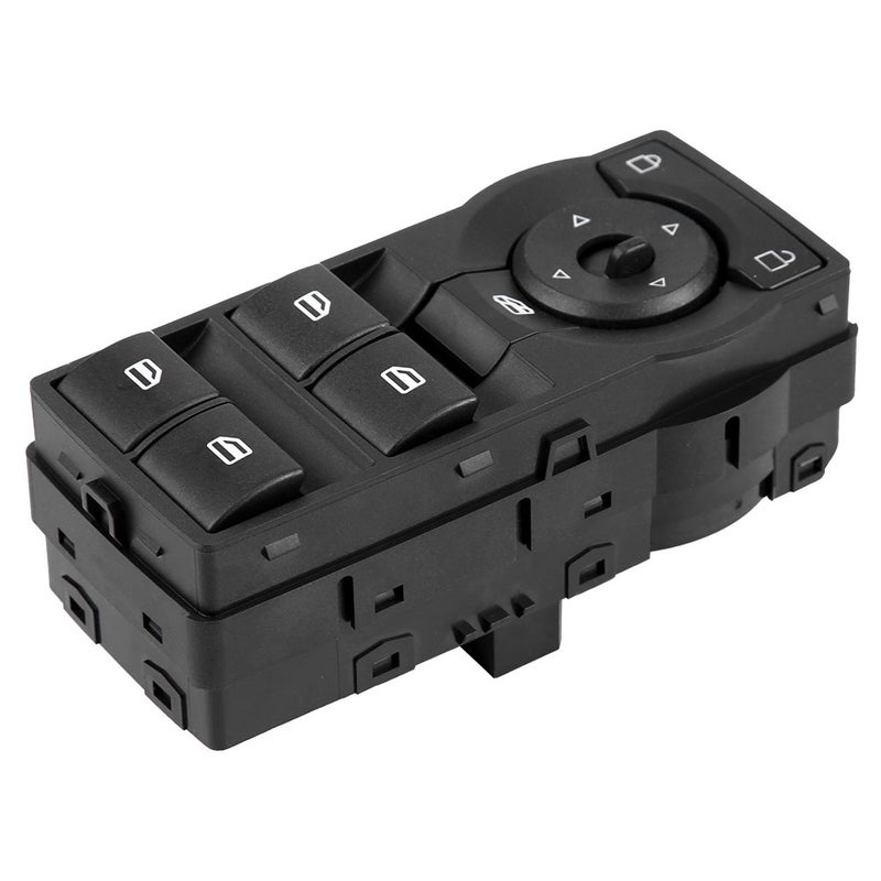 Black Master Power Window Control Switch with Red Illumination for Holden Commodore VE - Image 3