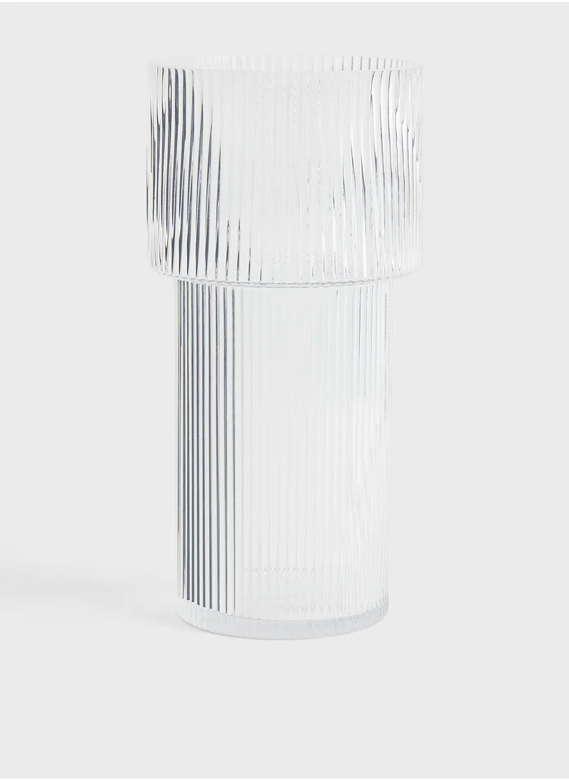 H&M Large Glass Vase