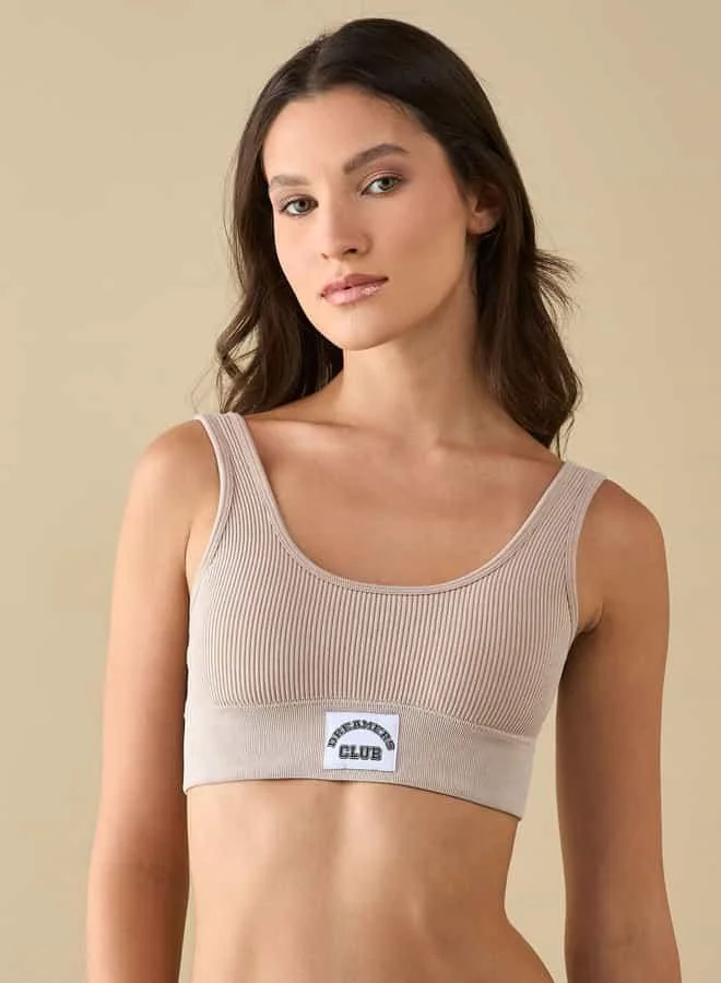 Splash FAV Ribbed Sports Bra and Boyshorts Set