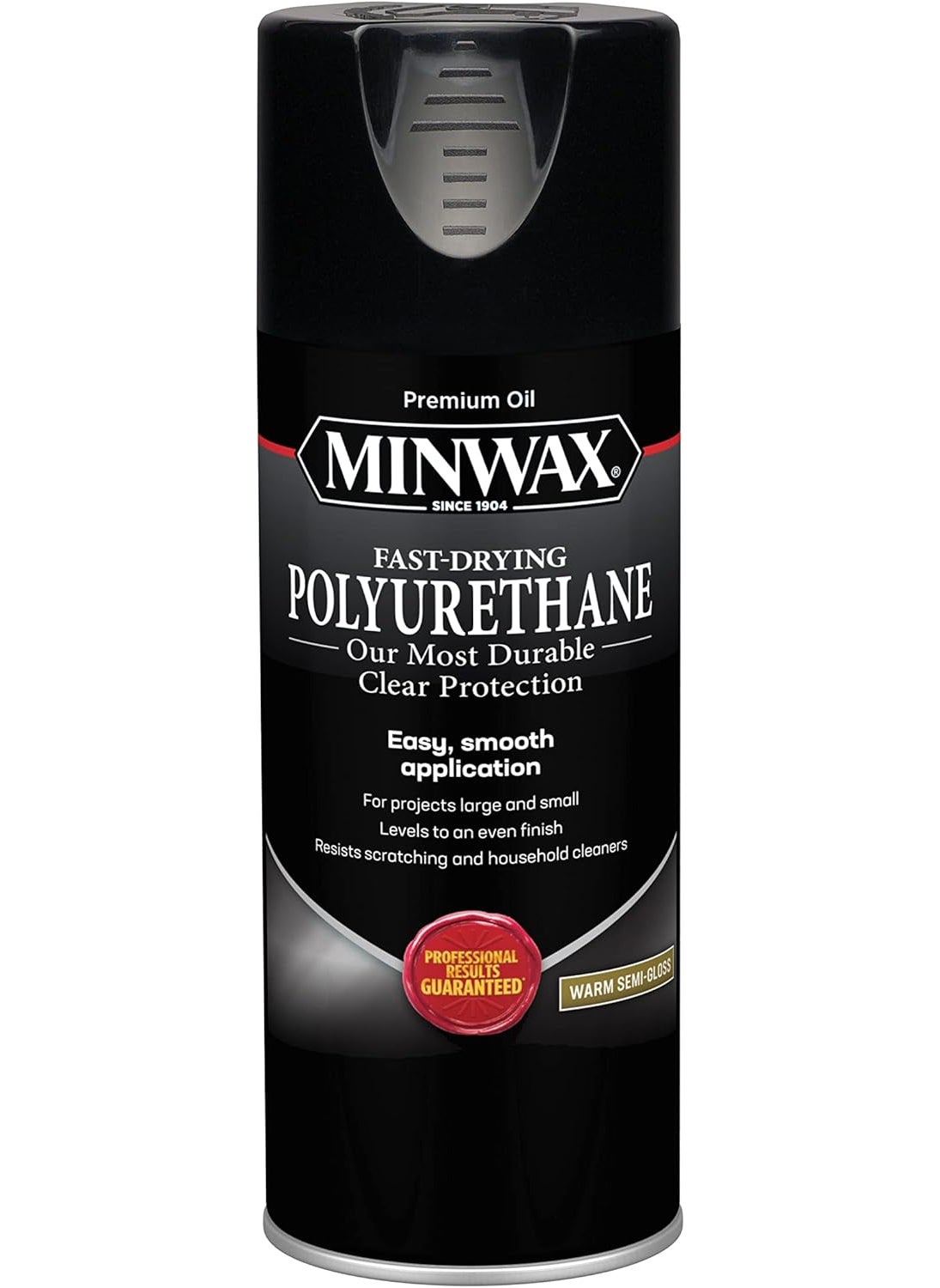 Minwax Minwax Fast Drying Polyurethane Spray Protective Wood Finish Clear SemiGloss 115 oz Aerosol CanPackaging May Vary  - Image 1