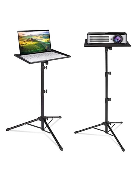 Projector Tripod Stand Universal Laptop Stand Portable For DJ Equipment Stage Or Studio Height Adjustable 45 To 120 CM