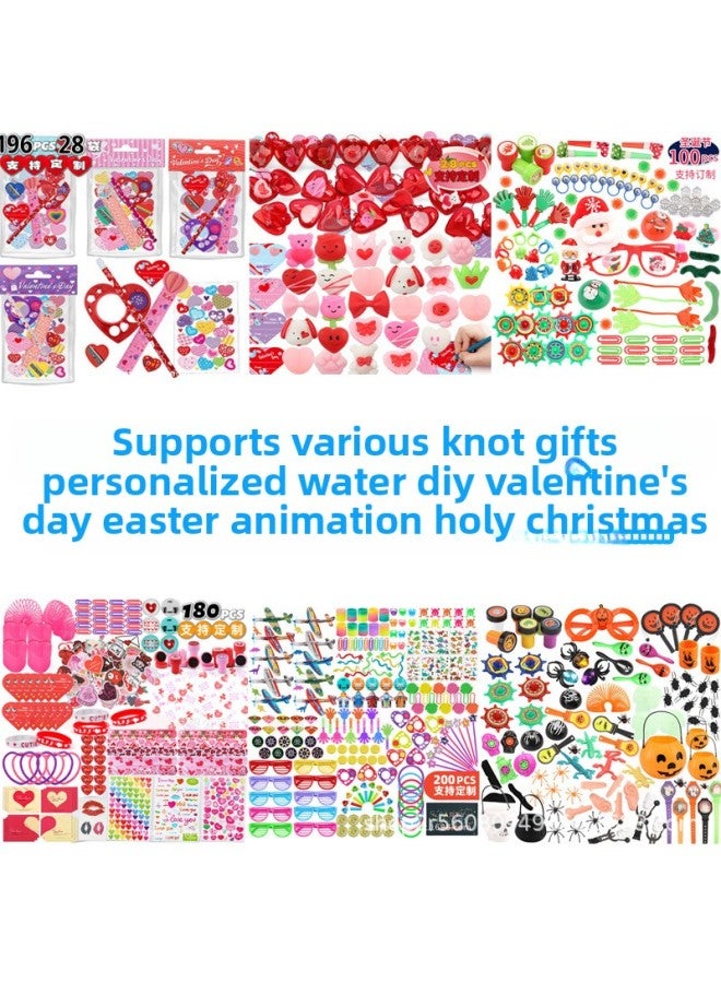 Loquat Slow Rebound PU Toy Pumpkin Ghost Skull Head Suit Wholesale-Color:Portable Bucket - Image 5