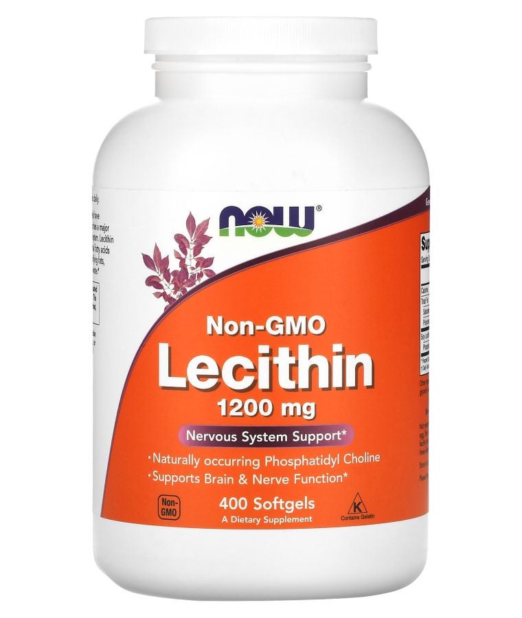 now Non-GMO Lecithin 1200 mg 400 Softgels