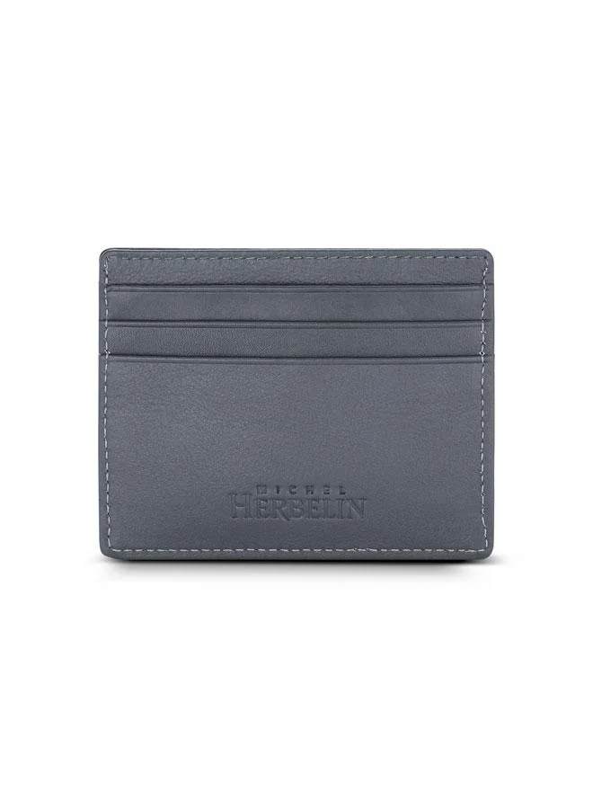 MICHEL HERBELIN Credit Card Case Olive Green for Men Olive Green