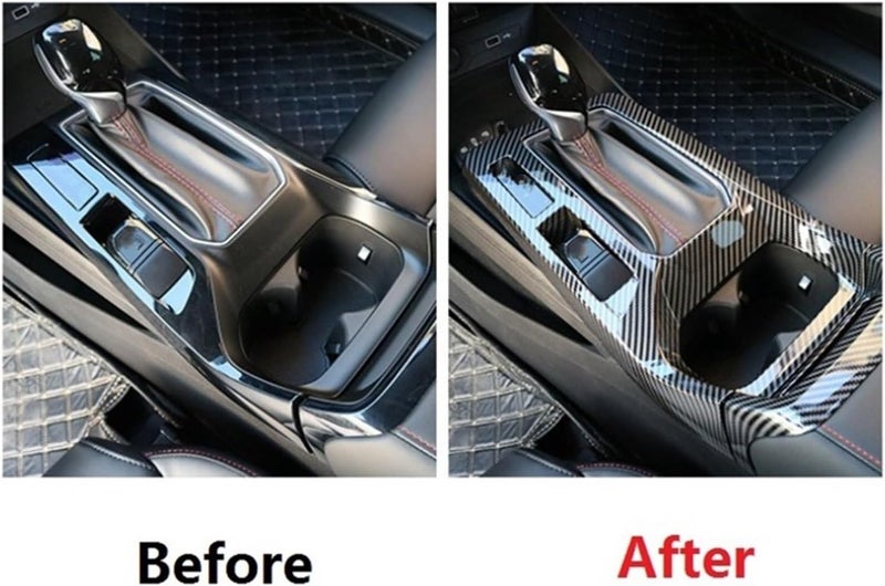 QASULER 4PCS Gear Shift Panel Cover for MG5 - Image 5