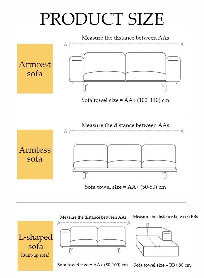 DUNISO Chenier Sofa Cover, Double Sided Sofa Protection Cover, Breathable Nap Blanket, With Tassels, Not Easy To Pilling, Wear Resistant And Scratch Resistant, Suitable For All Seasons, Suitable For Two Seater Sofas, 180 * 230cm - Image 2