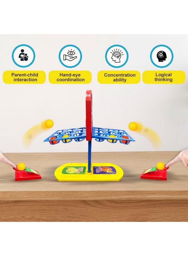 Wembley Shoot-A-Basketball Board Game for Boys & Girls Tabletop Action for 1 or 2 Players Easy to Assemble Portable Basket Ball Indoor Games Ideal for Birthday Gift - Image 5