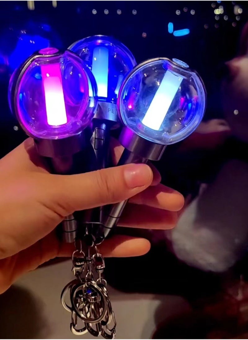 NIBEMINENT Kpop Enhypen Glowstick Light Keychain Mini Stick Light Pendant  - Image 2