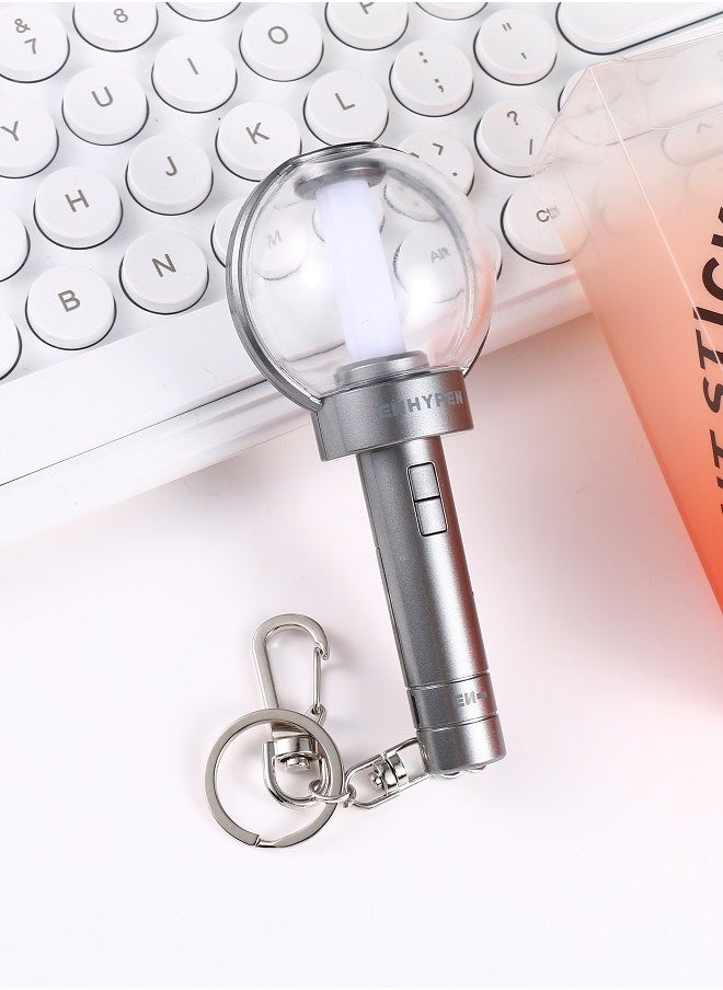 NIBEMINENT Kpop Enhypen Glowstick Light Keychain Mini Stick Light Pendant  - Image 5