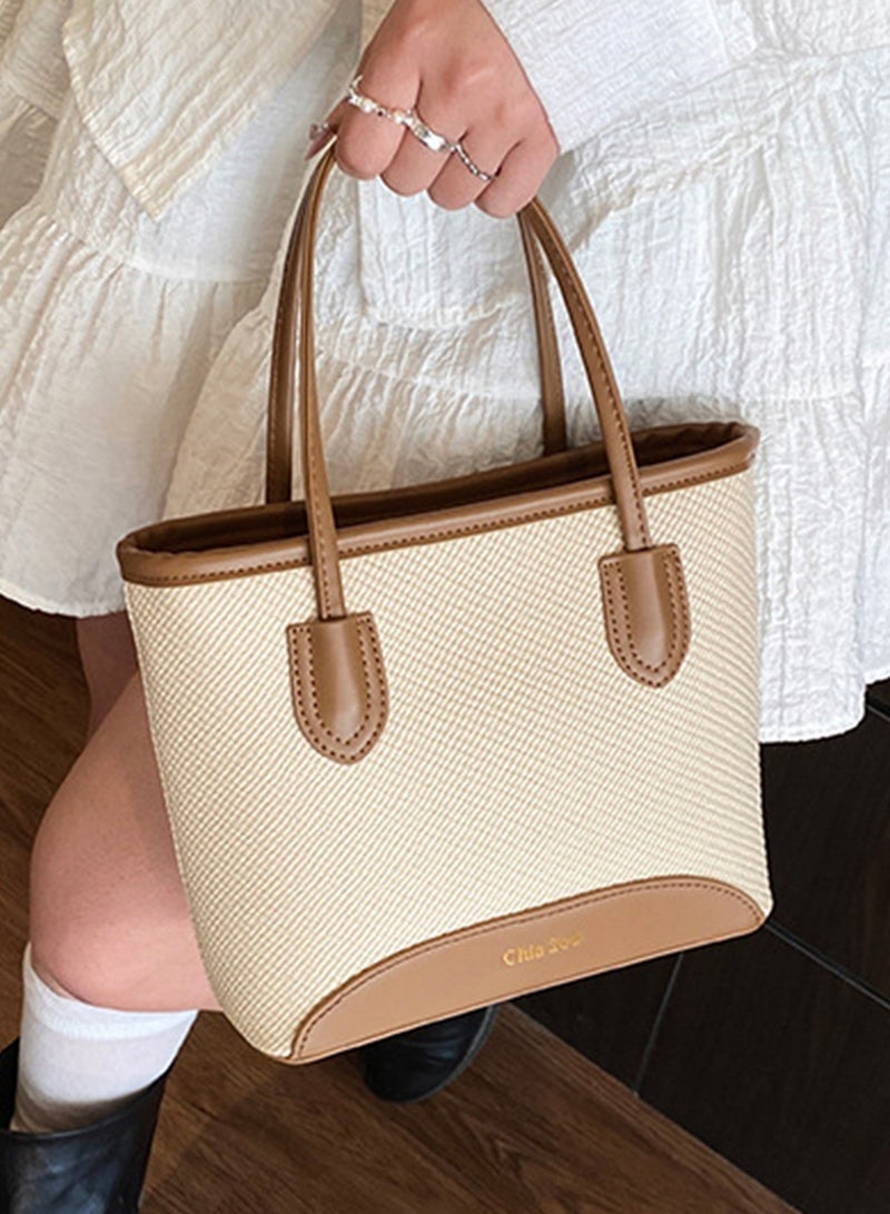 Women's Handbag Crossbody Bag, Casual PU Satchel Shoulder Bag Small Bag Woven Bag for Ladies, Girls  - Image 1