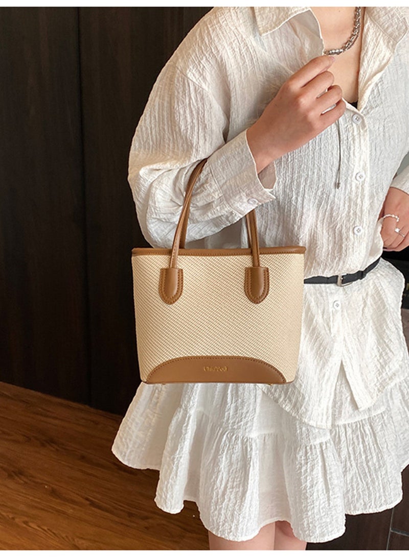 Women's Handbag Crossbody Bag, Casual PU Satchel Shoulder Bag Small Bag Woven Bag for Ladies, Girls  - Image 3