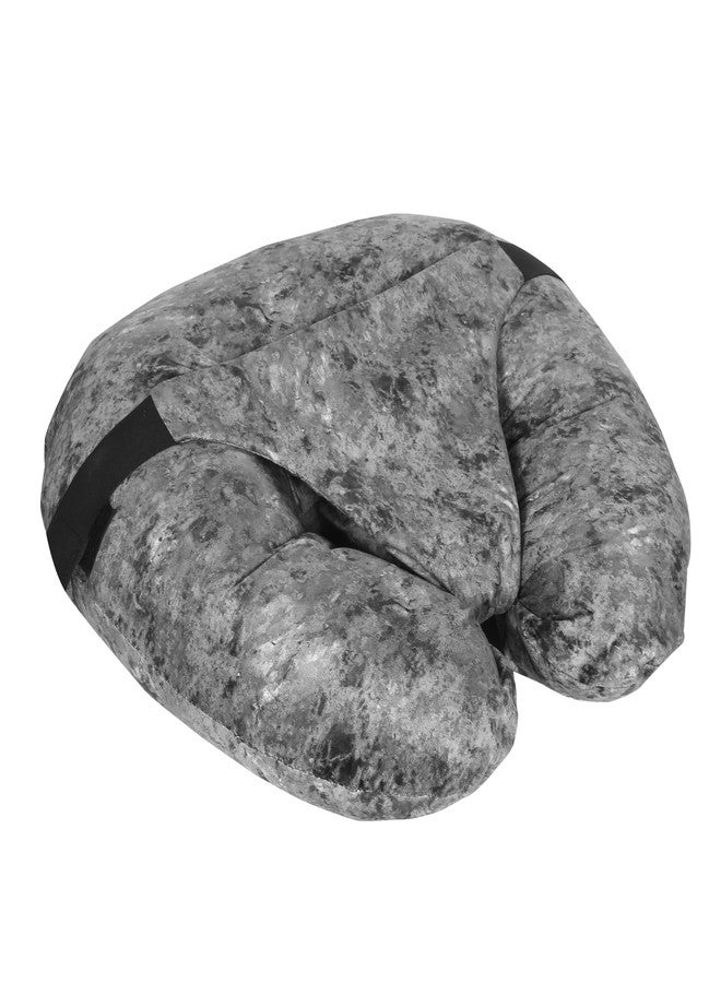 BOFFLE Newborn Nursing Feeding Pillow, Breastfeeding Pillows with Removable Cover, Infant Support for Baby and Mom Cradle 0-24 Months (Grey) - Image 1