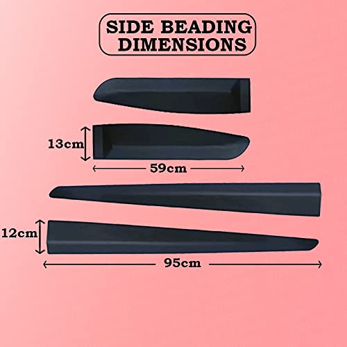 AUTOXYGEN Side Door Car Beading/Door Guard/Door Protector/Door Safety/Side Beading Accessories for Xcent (Set Of 4 Pcs.) - Image 3