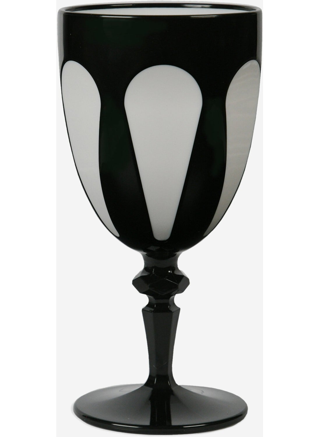 Baci milano - Black Acrylic Goblet 17.8 cm - Image 1
