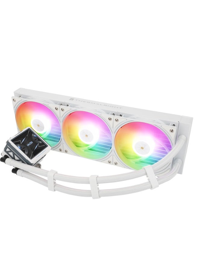 Thermalright Thermalright FW360 Ultra ARGB White CPU AIO Cooler,PC 360 Specification Water Cooler System,IPS LCD Screen with 480x480 Resolution,for AM5&Intel LGA1700/1851,High Performance Pump,2.88 in LCD Screen  - Image 2