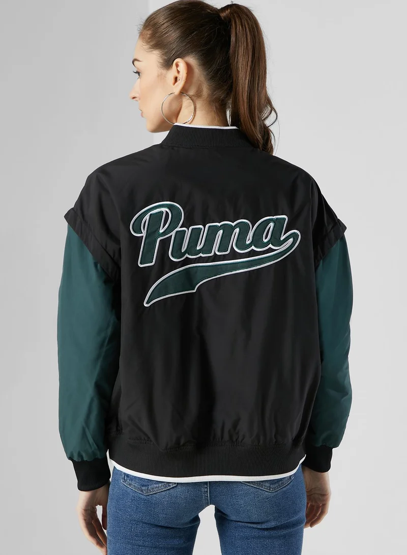 PUMA Team Letterman Jacket