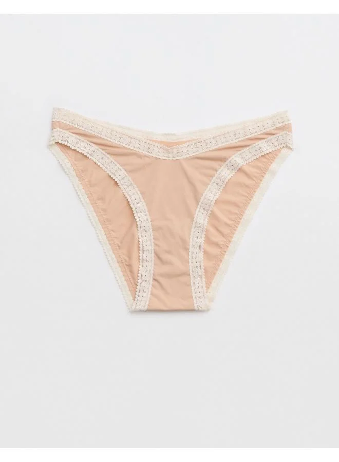 آري من امريكان ايجل Smoothez Microfiber Lace Deatiled Briefs