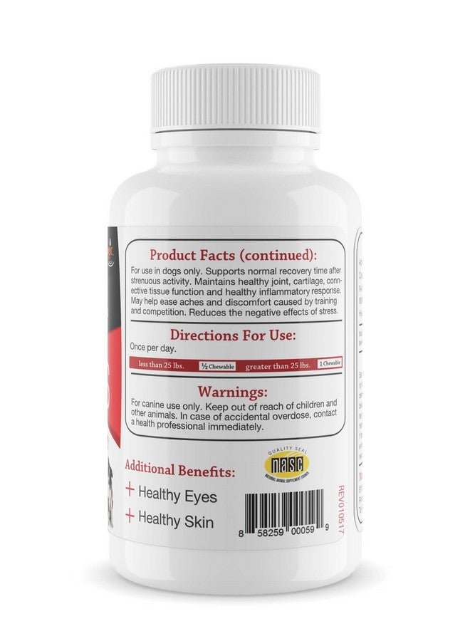 هالوجيك هيالوجيك برو أدفانسد هيافليكس للكلاب - مكمل غذائي رائع لدعم المفاصل لصديقك - 30 قرصًا بنكهة لحم البقر - مكمل غذائي لمفاصل الكلاب مع حمض الهيالورونيك والجلوكوزامين وميثيل سلفونيل ميثان وسيناتين (30 قرصًا) - Image 3