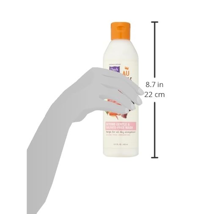 SOFT SHEEN Dark and Lovely Au Natural Anti-Shrinkage Beyond Gentle and Sulfate Free Wash, 13.5 Fluid Ounce - Image 3