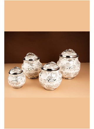 Silver marble
