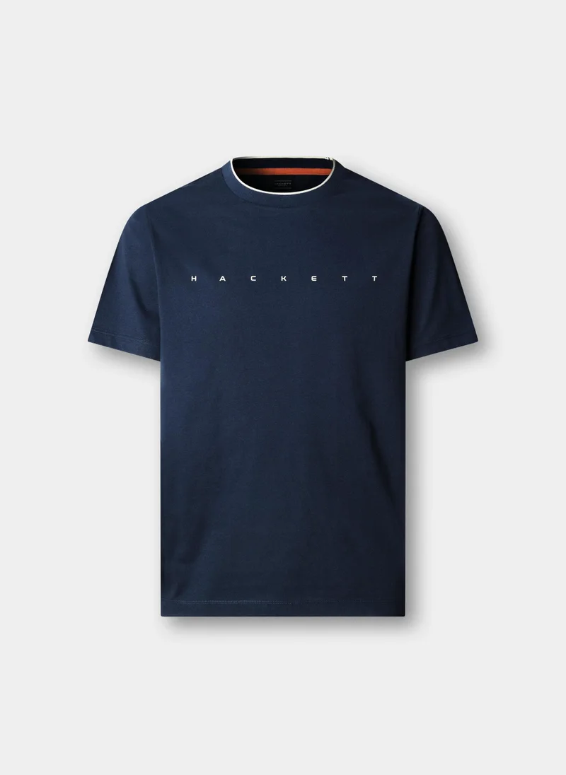 هاكيت Classic Fit Short Sleeve Branded T-Shirt