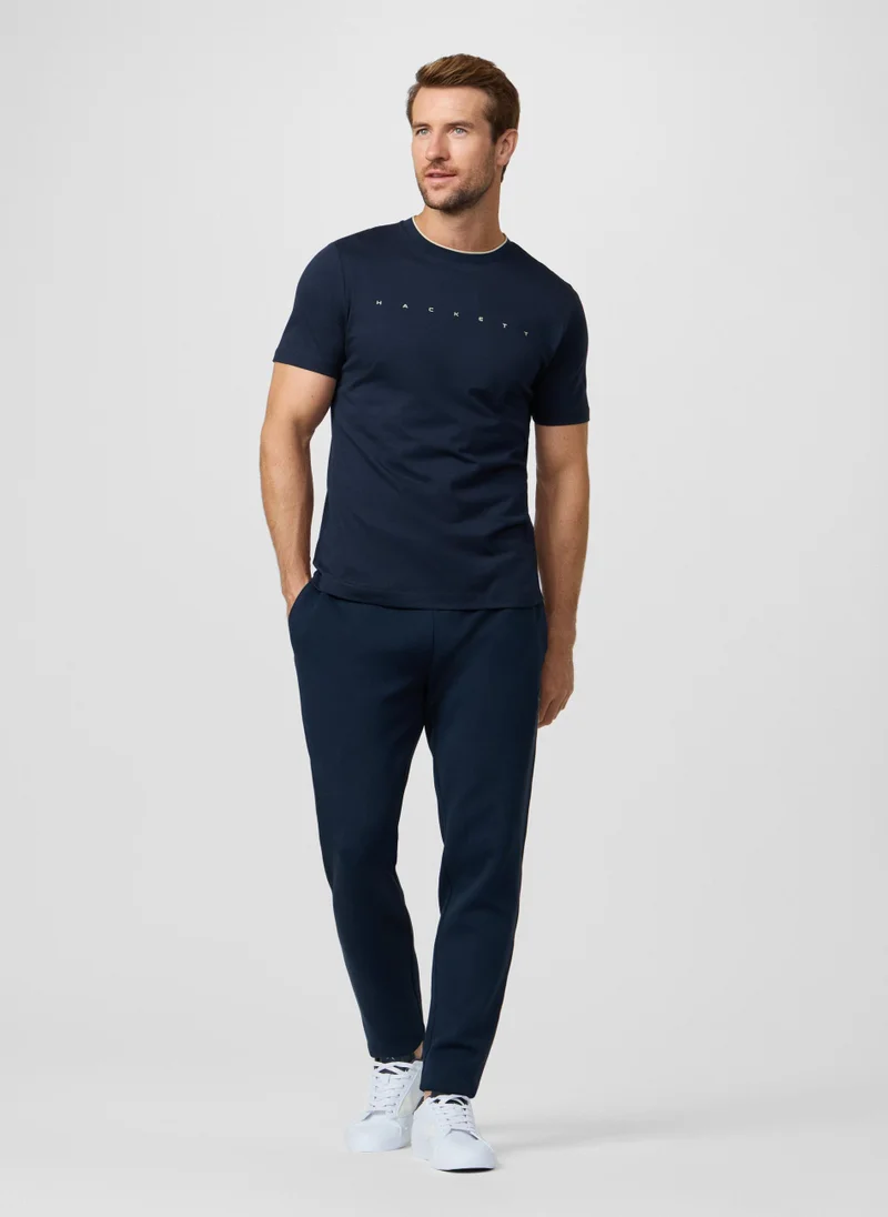 Hackett  Classic Fit Short Sleeve Branded T-Shirt for Men | Best Price UAE