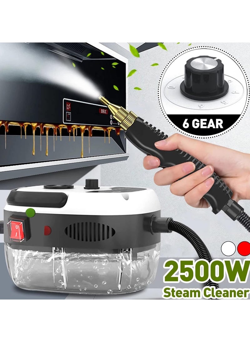 AROAQ Handheld Pressurized Steam Cleaner 2500W 220V Handheld High-temperature Portable Steam Cleaning Machine Cleaning for Couch Auto Floor and More - Image 2