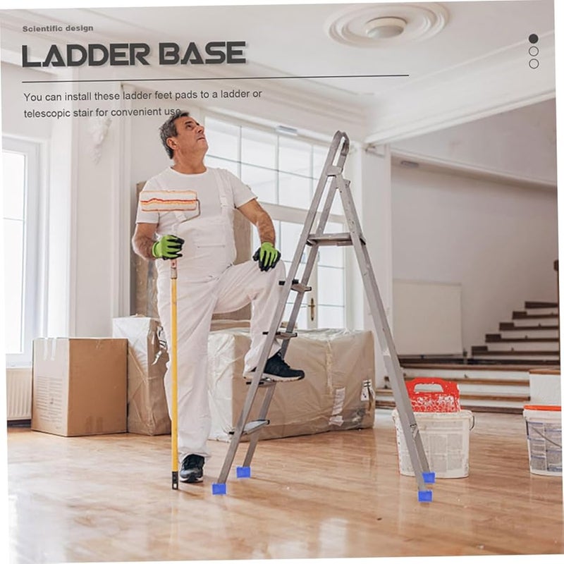 4Pcs Non Slip Ladder Feet Covers Stabilizer Pads Replacement for Home Professional Use - Image 3