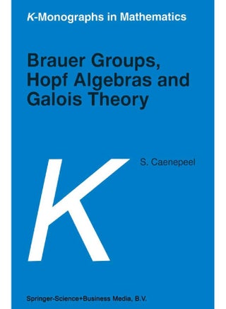 Brauer Groups, Hopf Algebras and Galois Theory - pzsku/Z4B27E9298645E199514EZ/45/1747136014/996db56d-ed51-41e6-9694-1d1880915e70