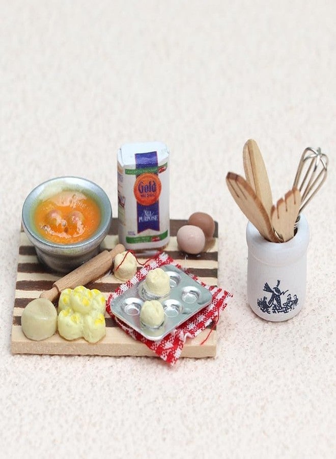 Pxiryanlow 1/12 Miniature Kitchen Utensils Dollhouse Decoration Accessories, Décor, Decorations - Image 3